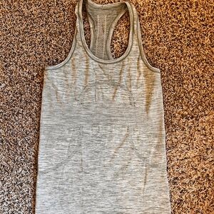 Green/Gray Women's Racerback Tank Top